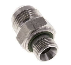 JIC Doppelnippel G3/8'' x UNF 7/8''-14 Edelstahl FKM 210bar (2950.5psi)