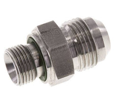 JIC Doppelnippel G3/8'' x UNF 7/8''-14 Edelstahl FKM 210bar (2950.5psi)