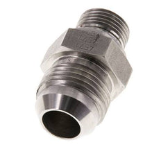 JIC Doppelnippel G3/8'' x UNF 7/8''-14 Edelstahl FKM 210bar (2950.5psi)