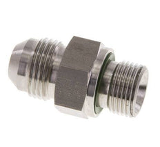 JIC Double Nipple G3/8'' x UNF 3/4''-16 Stainless Steel FKM 275bar (3863.75psi)