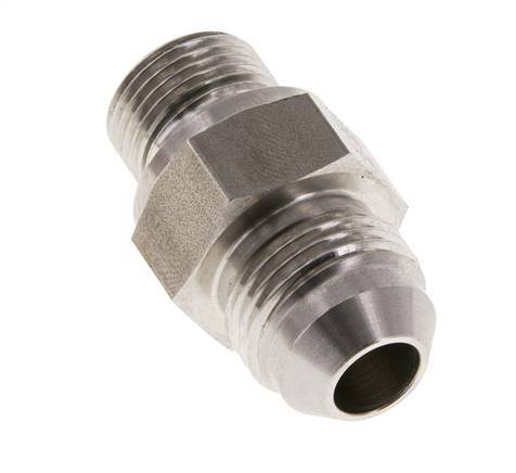 JIC Doppelnippel G3/8'' x UNF 3/4''-16 Edelstahl FKM 275bar (3863.75psi)