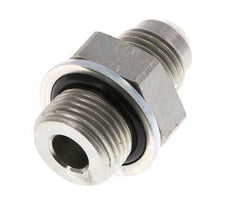 JIC Double Nipple G3/8'' x UNF 9/16''-18 Steel NBR 275bar (3863.75psi) [2 Pieces]