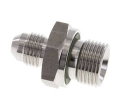 JIC Doppelnippel G3/8'' x UNF 1/2''-20 Edelstahl FKM 275bar (3863.75psi)
