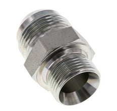 JIC Doppelnippel G3/4'' x UN 1-3/16''-12 Stahl NBR 170bar (2388.5psi)