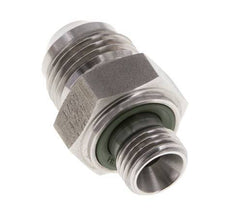 JIC Doppelnippel G1/4'' x UNF 3/4''-16 Edelstahl FKM 275bar (3863.75psi)