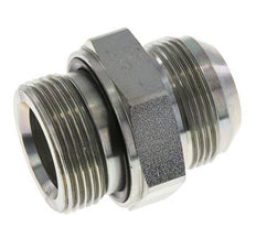 JIC Doppelnippel G1 1/4'' x UN 1-5/8''-12 Stahl NBR 140bar (1967.0psi)