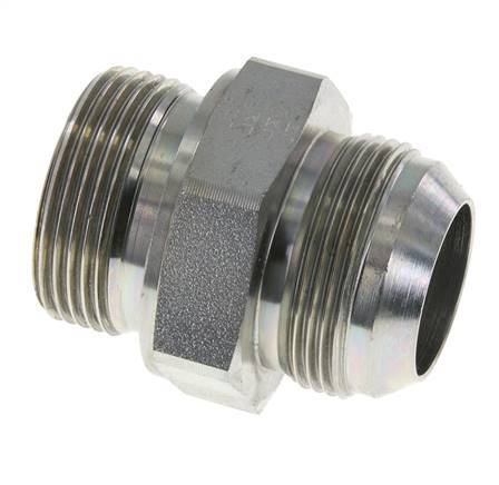 JIC Double Nipple G1 1/4'' x UN 1-5/8''-12 Steel NBR 140bar (1967.0psi)