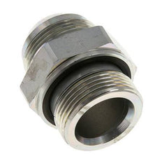 JIC Doppelnippel G1 1/4'' x UN 1-5/8''-12 Stahl NBR 140bar (1967.0psi)