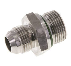 JIC Doppelnippel G3/4'' x UNF 7/8''-14 Edelstahl FKM 210bar (2950.5psi)
