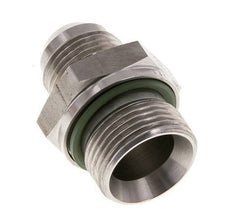 JIC Doppelnippel G3/4'' x UNF 7/8''-14 Edelstahl FKM 210bar (2950.5psi)