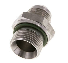 JIC Doppelnippel G3/4'' x UNF 7/8''-14 Edelstahl FKM 210bar (2950.5psi)