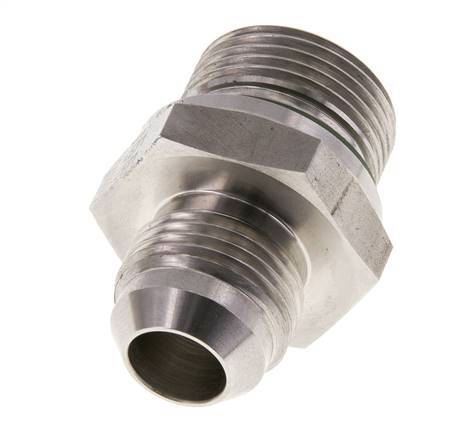 JIC Doppelnippel G3/4'' x UNF 7/8''-14 Edelstahl FKM 210bar (2950.5psi)