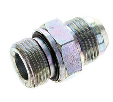 JIC Doppelnippel M27 X 2 x UN 1-1/16''-12 Stahl NBR 210bar (2950.5psi)