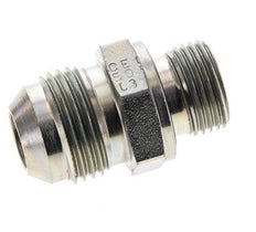 JIC Doppelnippel M18 X 1.5 x UNF 7/8''-14 Stahl NBR 210bar (2950.5psi)
