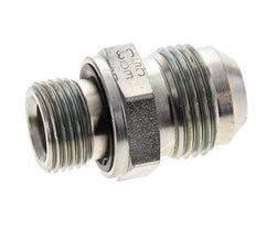 JIC Doppelnippel M18 X 1.5 x UNF 7/8''-14 Stahl NBR 210bar (2950.5psi)