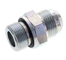 JIC Doppelnippel M26 X 1,5 x UN 1-1/16''-12 Stahl NBR 210bar (2950,5psi)