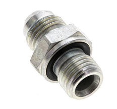 JIC Double Nipple M14 X 1.5 x UNF 9/16''-18 Steel NBR 275bar (3863.75psi) [2 Pieces]