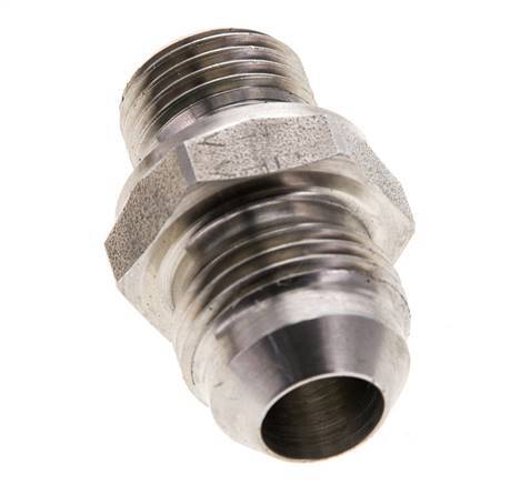 JIC Doppelnippel M16 X 1.5 x UNF 3/4''-16 Edelstahl FKM 275bar (3863.75psi)