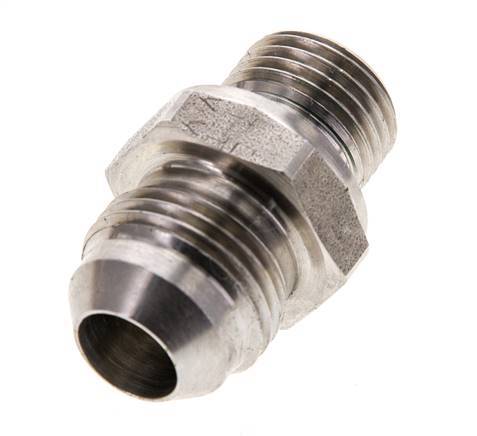 JIC Doppelnippel M16 X 1.5 x UNF 3/4''-16 Edelstahl FKM 275bar (3863.75psi)