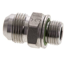 JIC Doppelnippel M18 X 1.5 x UNF 7/8''-14 Edelstahl FKM 210bar (2950.5psi)