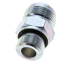 JIC Doppelnippel M22 X 1,5 x UN 1-1/16''-12 Stahl NBR 210bar (2950,5psi)