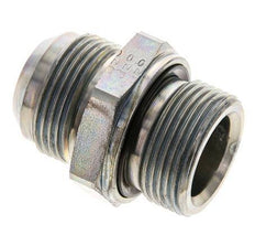 JIC Doppelnippel M33 X 2 x UN 1-5/16''-12 Stahl NBR 170bar (2388.5psi)