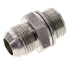 JIC Doppelnippel M27 X 2 x UN 1-1/16''-12 Edelstahl FKM 210bar (2950.5psi)