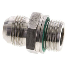 JIC Doppelnippel M27 X 2 x UN 1-1/16''-12 Edelstahl FKM 210bar (2950.5psi)
