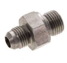 JIC Doppelnippel M16 X 1,5 x UNF 9/16''-18 Edelstahl FKM 275bar (3863.75psi)