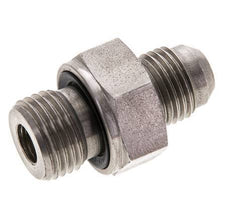 JIC Doppelnippel M16 X 1,5 x UNF 9/16''-18 Edelstahl FKM 275bar (3863.75psi)
