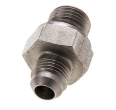 JIC Doppelnippel M16 X 1,5 x UNF 9/16''-18 Edelstahl FKM 275bar (3863.75psi)