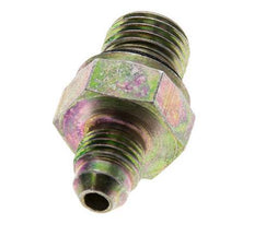 JIC-Doppelnippel M14 X 1.5 x UNF 7/16''-20 Stahl NBR 310bar (4355.5psi)
