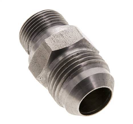 JIC Doppelnippel M22 X 1.5 x UN 1-1/16''-12 Edelstahl FKM 210bar (2950.5psi)