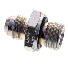 JIC-Doppelnippel M16 X 1,5 x UNF 9/16''-18 Stahl NBR 275bar (3863.75psi)