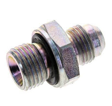 JIC-Doppelnippel M16 X 1,5 x UNF 9/16''-18 Stahl NBR 275bar (3863.75psi)