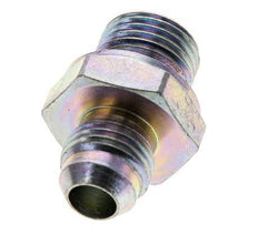 JIC-Doppelnippel M16 X 1,5 x UNF 9/16''-18 Stahl NBR 275bar (3863.75psi)