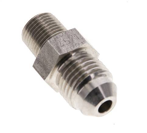 JIC Double Nipple UNF 1/2''-20 x 1/8'' NPT Stainless Steel 275bar (3863.75psi)