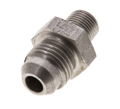 JIC Double Nipple UNF 9/16''-18 x 1/8'' NPT Stainless Steel 275bar (3863.75psi)