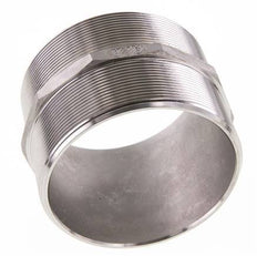 Doppelnippel G4'' Edelstahl Flachdichtung 16bar (224.8psi) 117mm Sechskant