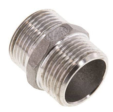 Doppelnippel G1'' Edelstahl Flachdichtung 16bar (224.8psi) 36mm Sechskant