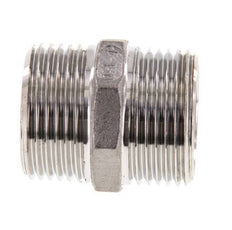 Doppelnippel G1'' Edelstahl Flachdichtung 16bar (224.8psi) 36mm Sechskant