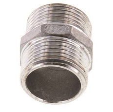 Doppelnippel G1'' Edelstahl Flachdichtung 16bar (224.8psi) 36mm Sechskant