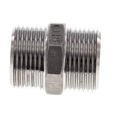 Doppelnippel G3/4'' Edelstahl Flachdichtung 16bar (224.8psi) 29mm Sechskant