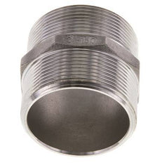 Doppelnippel G2'' Edelstahl Flachdichtung 16bar (224.8psi) 62mm Sechskant