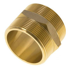 Doppelnippel G2'' Messing Flachdichtung 16bar (224.8psi) 60mm Sechskant