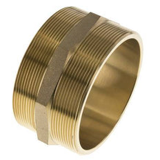 Doppelnippel G4'' Messing Flachdichtung 16bar (224.8psi) 114mm Sechskant