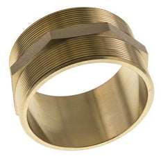 Doppelnippel G4'' Messing Flachdichtung 16bar (224.8psi) 114mm Sechskant