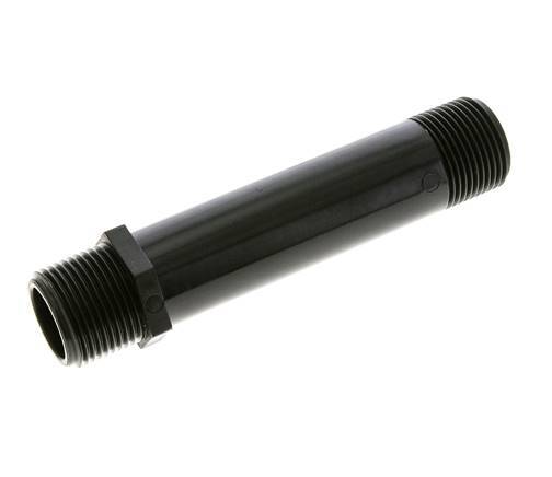 Gewinderohr G1'' Polypropylen (pp) 10bar (140,5psi) FDA 36mm Sechskant