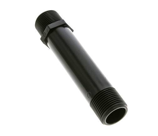 Gewinderohr G1'' Polypropylen (pp) 10bar (140,5psi) FDA 36mm Sechskant