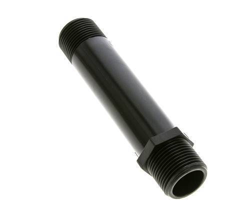 Gewinderohr G1'' Polypropylen (pp) 10bar (140,5psi) FDA 36mm Sechskant